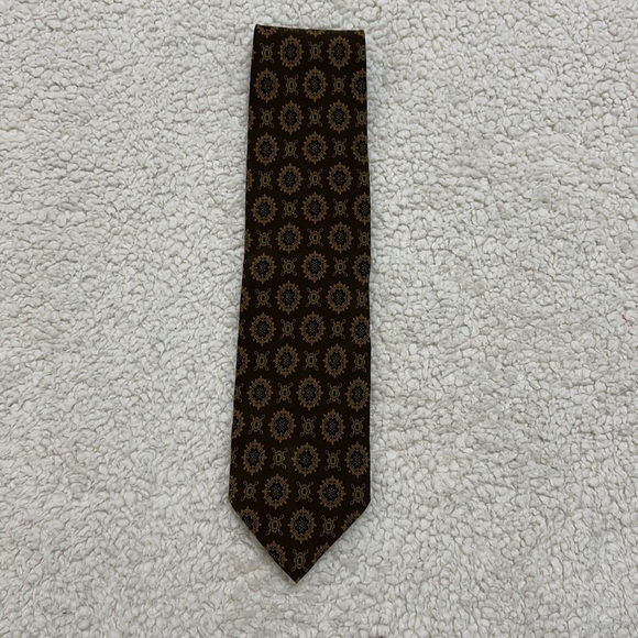 Giorgio Armani Cravatte Tie 100% Silk Vintage - Picture 3 of 7